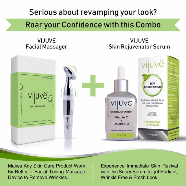VIJUVE Anti Aging Face Massager for Wrinkles Removal