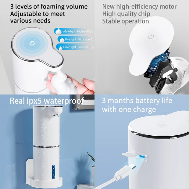 Touchless Smart Automatic Foaming Soap Dispenser